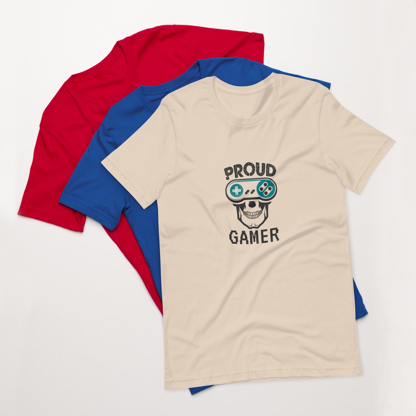 Unisex t-shirt PROUD GAMER