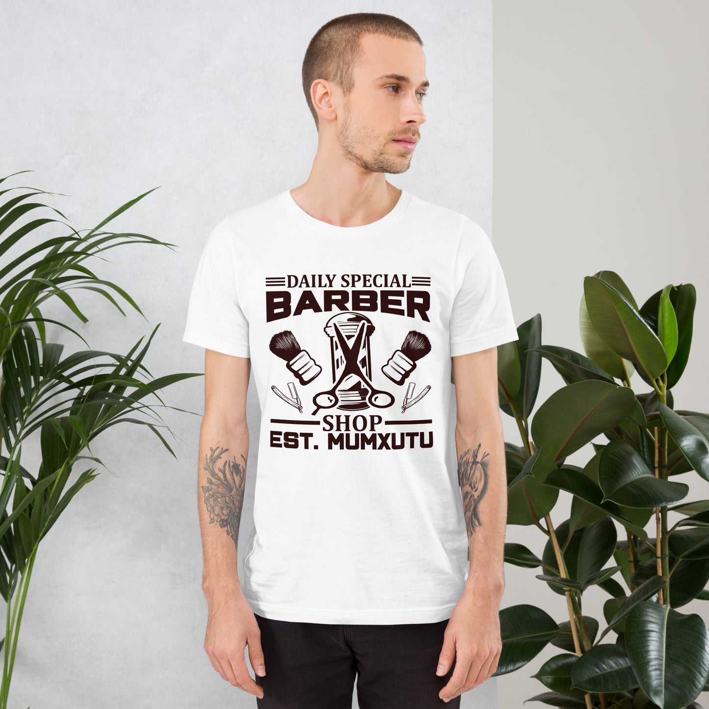 Camiseta hombre DAILY SPECIAL BARBERSHOP