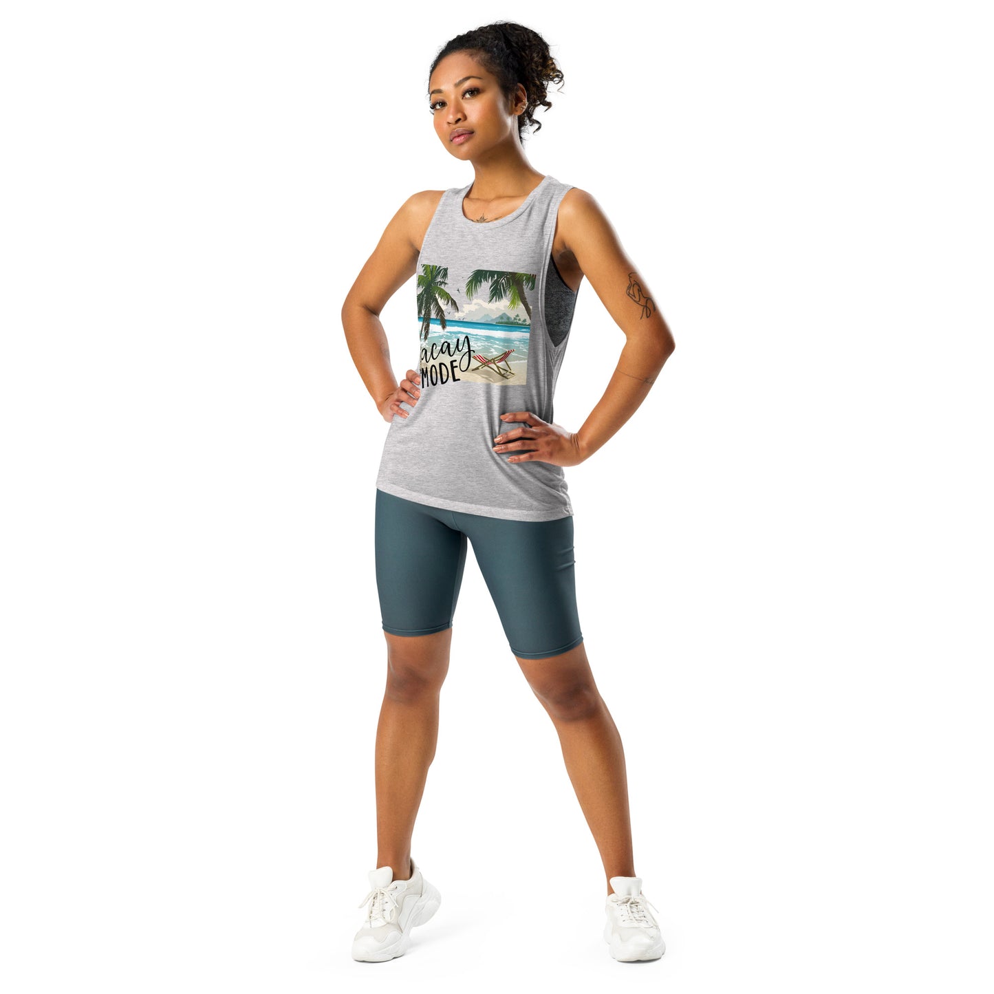 Ladies’ Muscle Tank VACAY MODE