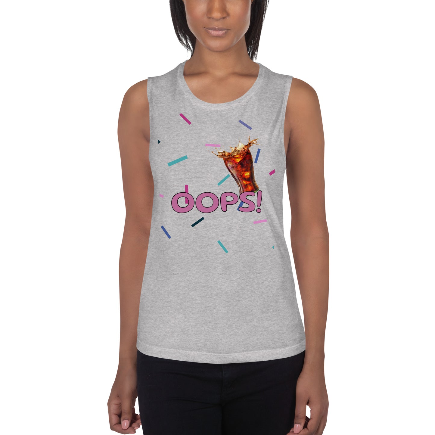 Ladies’ Muscle Tank FRESH DRINK