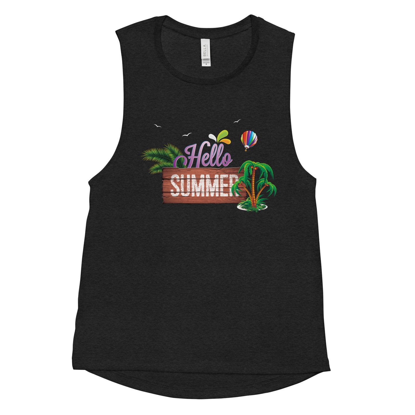 Ladies’ Muscle Tank HELLO SUMMER 2