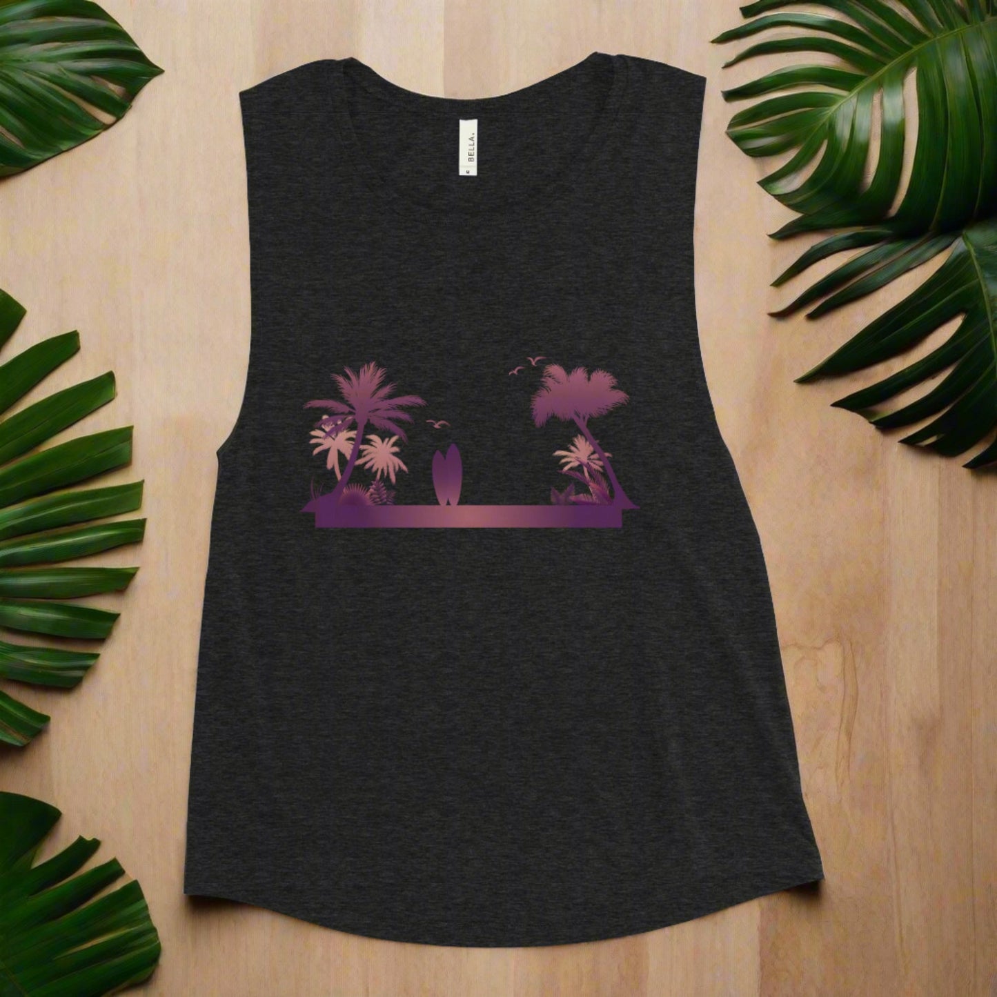 Ladies’ Muscle Tank BEACH