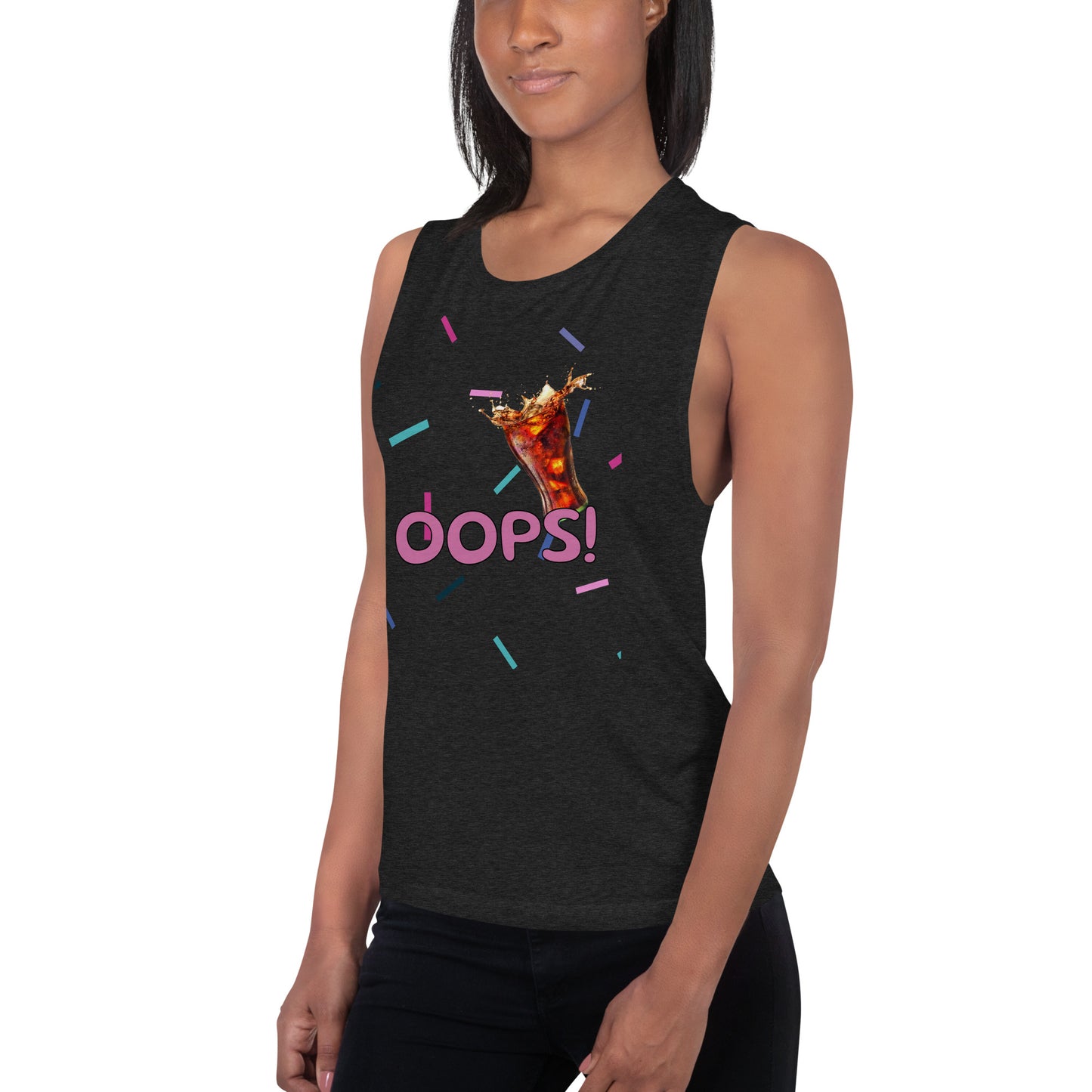 Ladies’ Muscle Tank FRESH DRINK