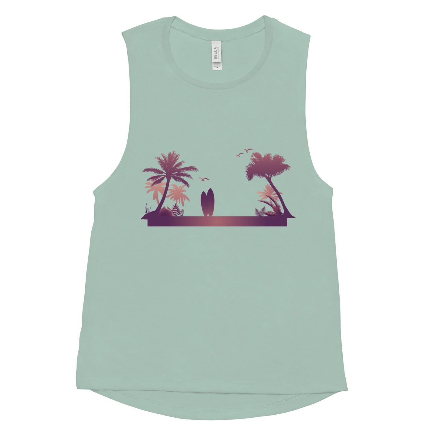 Ladies’ Muscle Tank BEACH