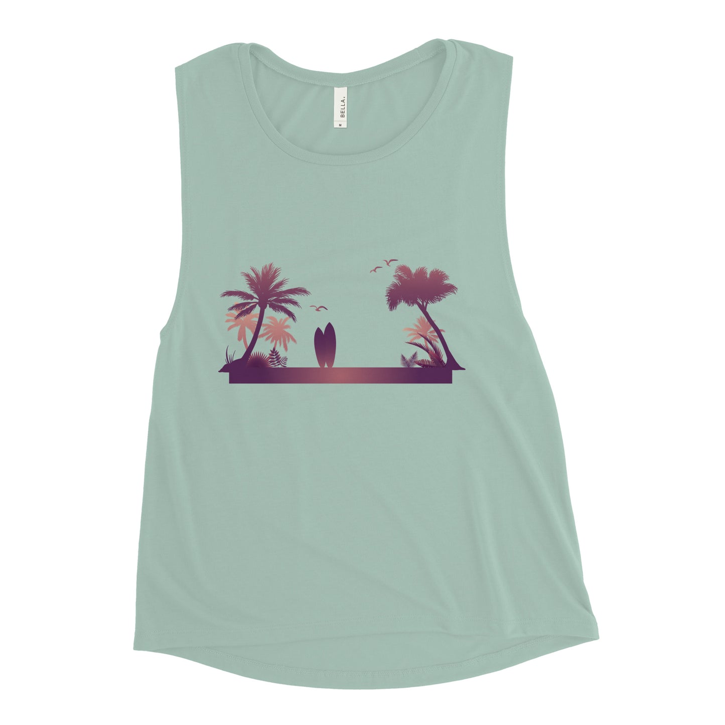 Ladies’ Muscle Tank BEACH