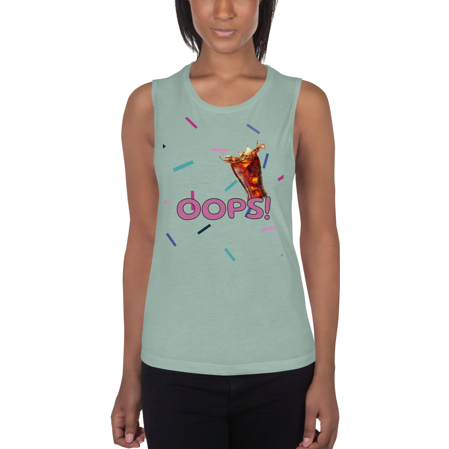 Ladies’ Muscle Tank FRESH DRINK