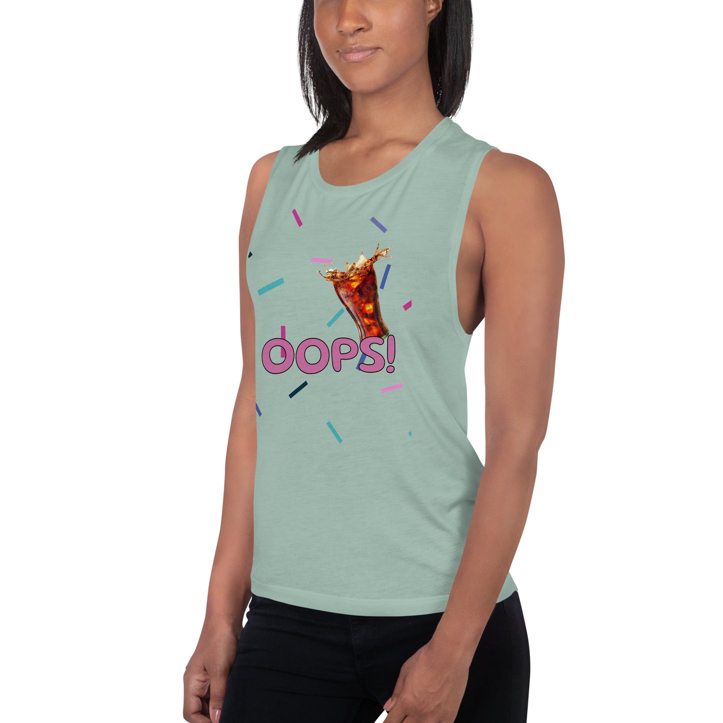 Ladies’ Muscle Tank FRESH DRINK