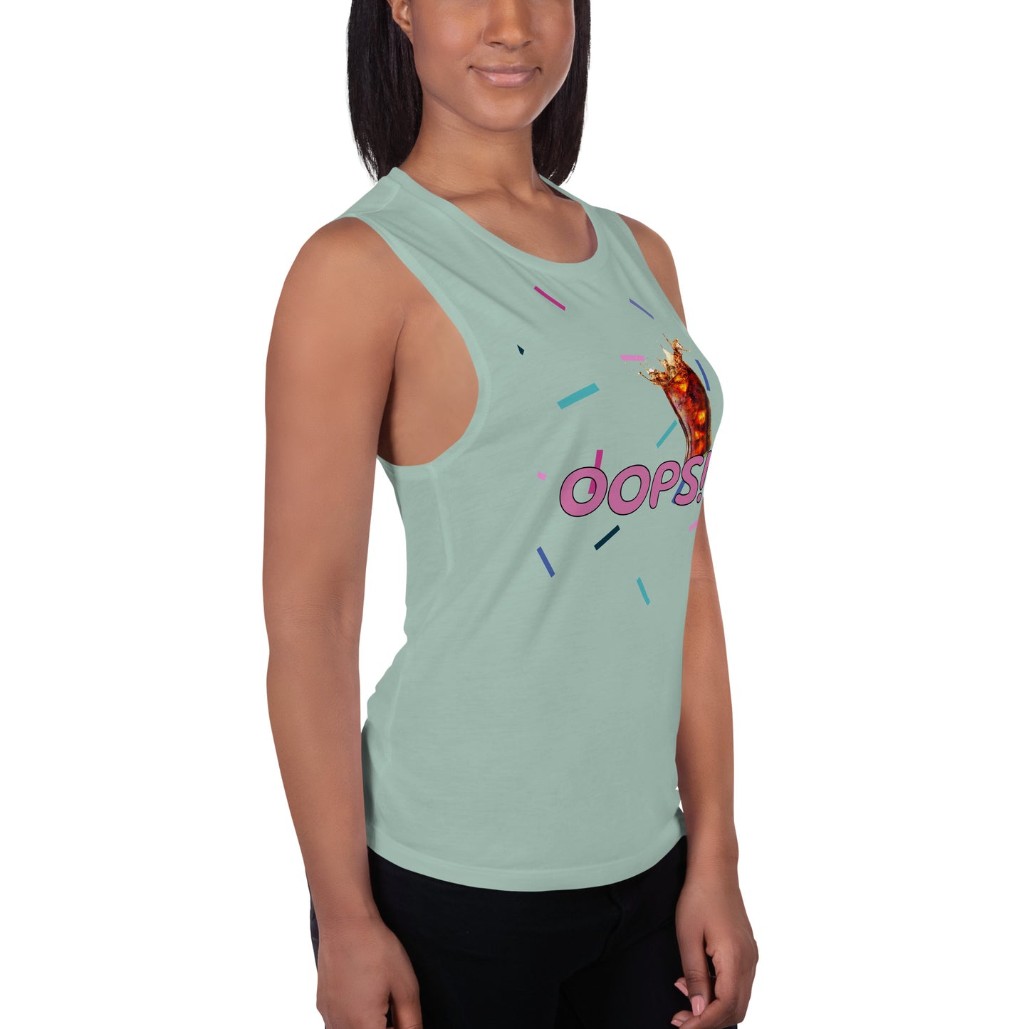 Ladies’ Muscle Tank FRESH DRINK