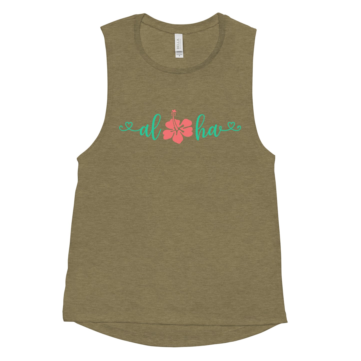 Ladies’ Muscle Tank ALOHA