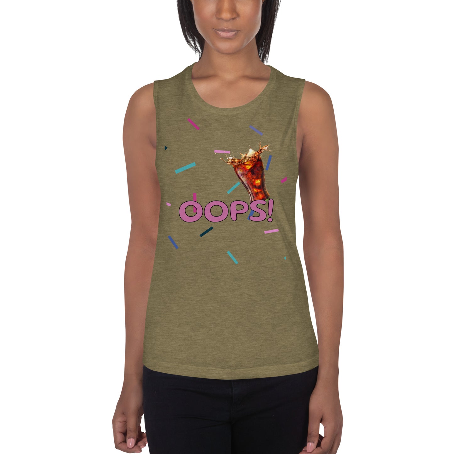 Ladies’ Muscle Tank FRESH DRINK