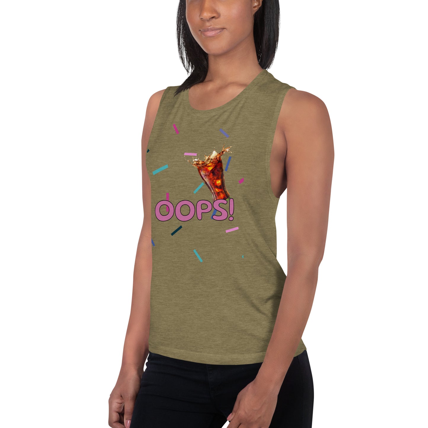 Ladies’ Muscle Tank FRESH DRINK