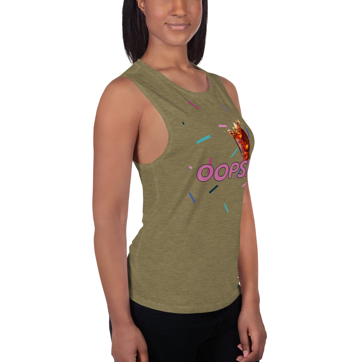 Ladies’ Muscle Tank FRESH DRINK