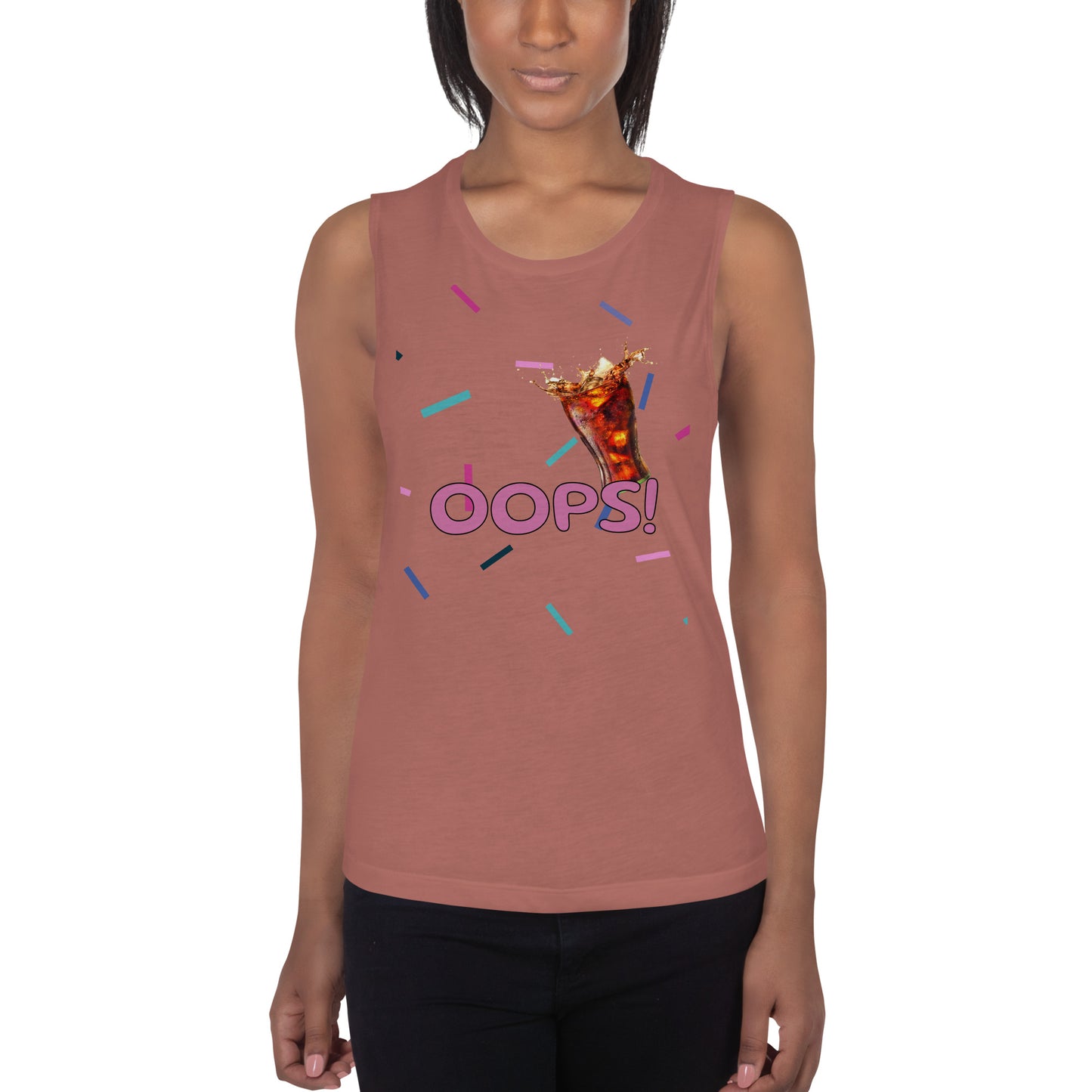 Ladies’ Muscle Tank FRESH DRINK