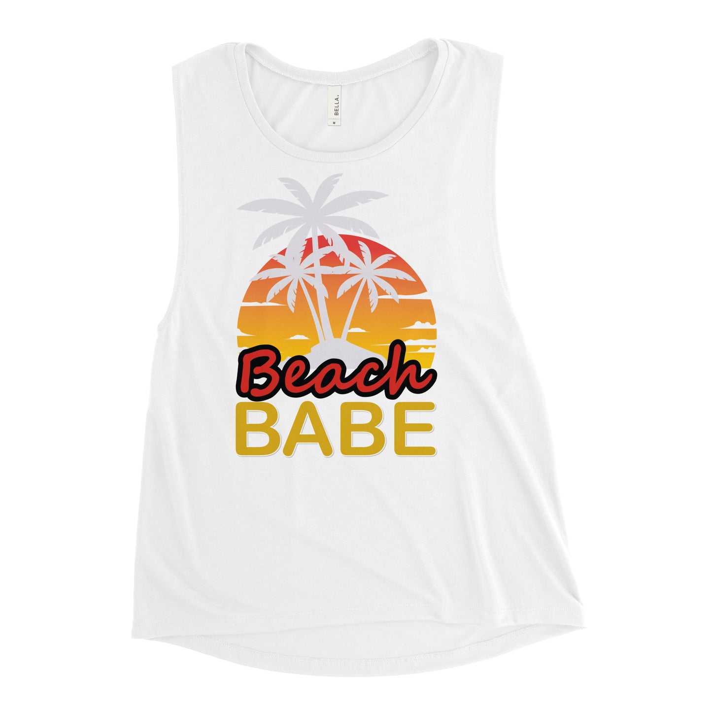 Ladies’ Muscle Tank BEACH BABE