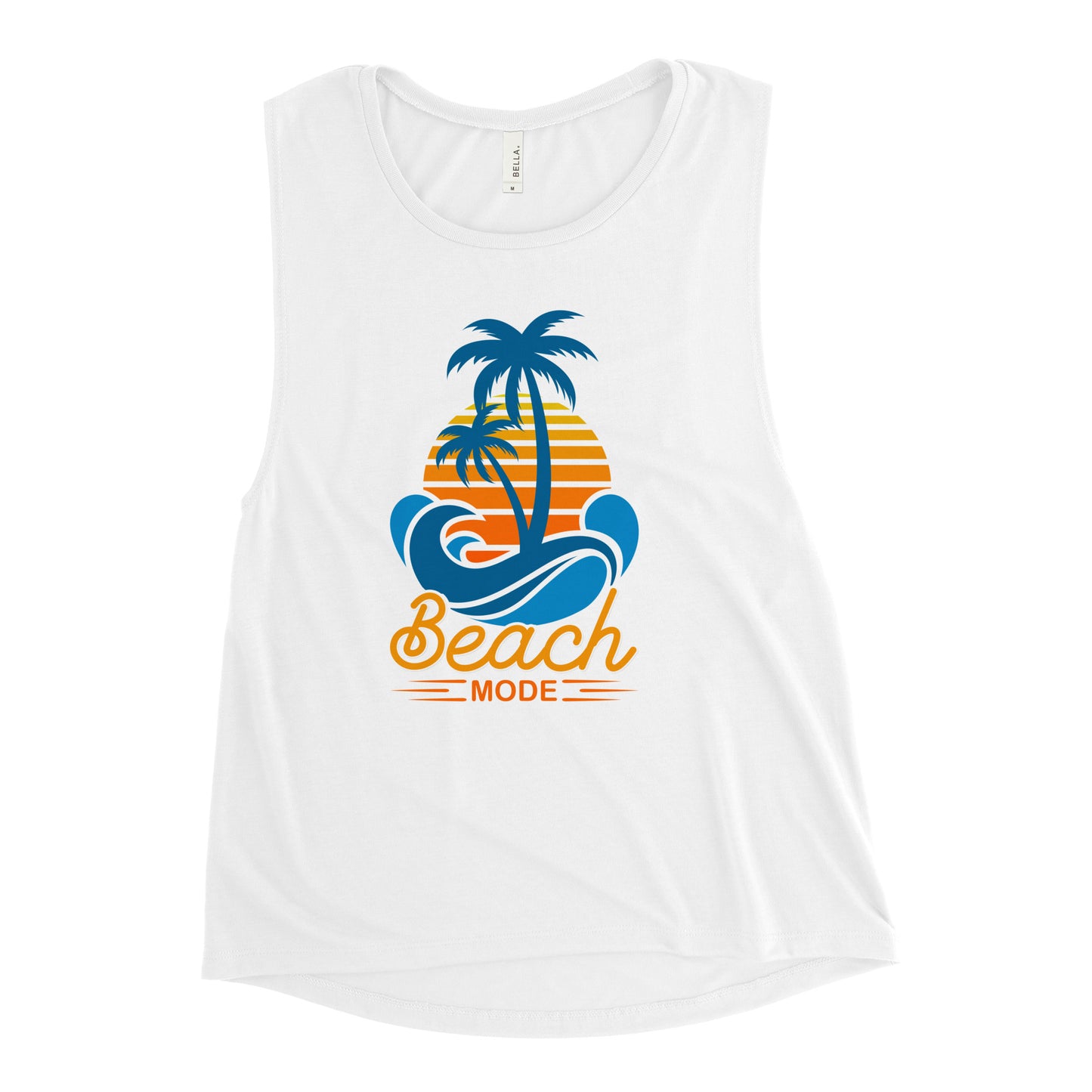 Ladies’ Muscle Tank BEACH MODE