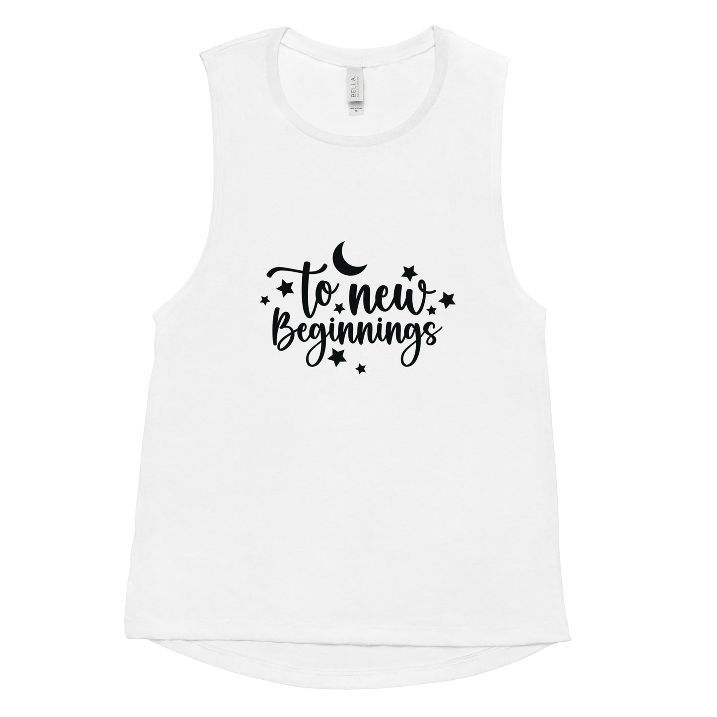 Ladies’ Muscle Tank TO NEW BEGINNINGS