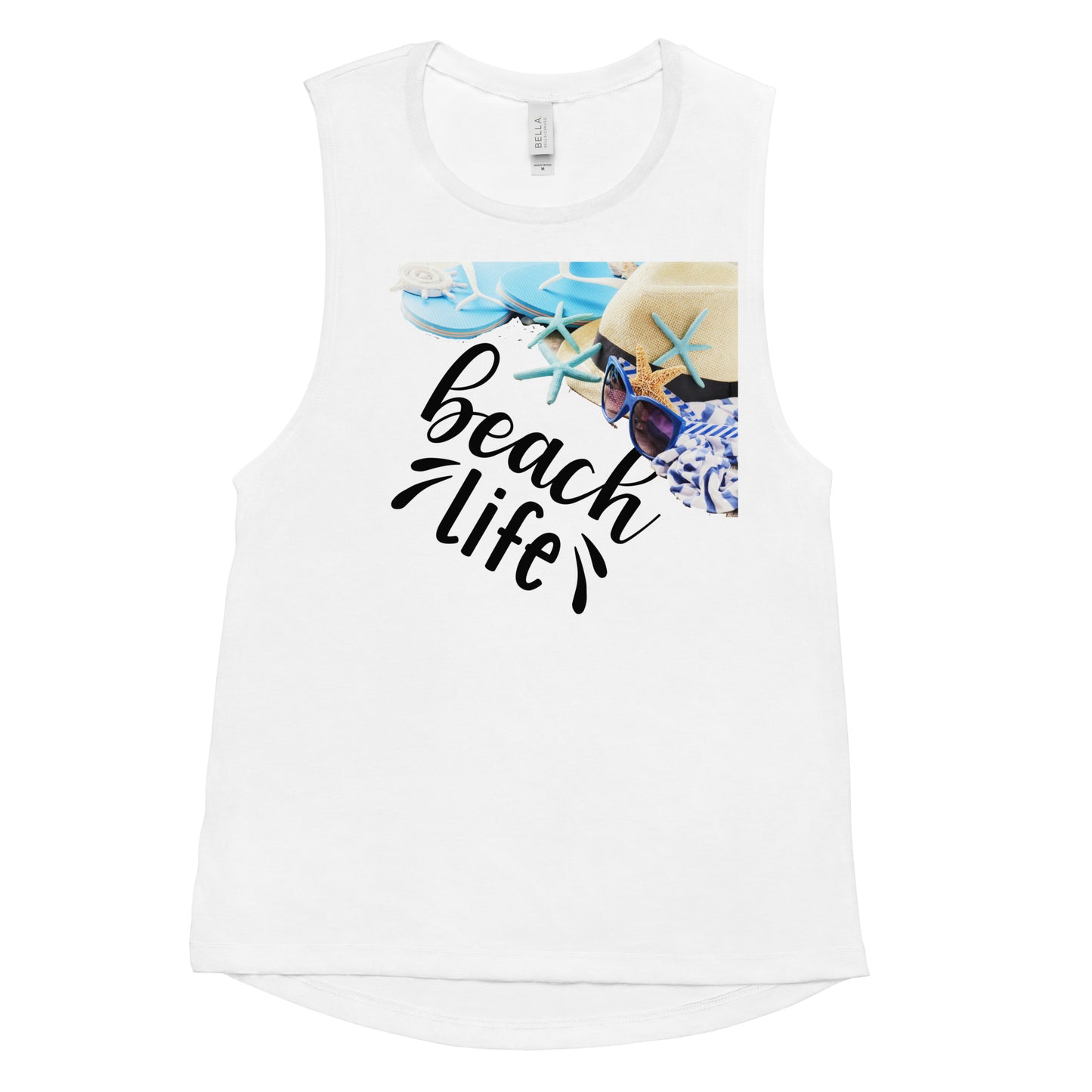 Ladies’ Muscle Tank BEACH LIFE