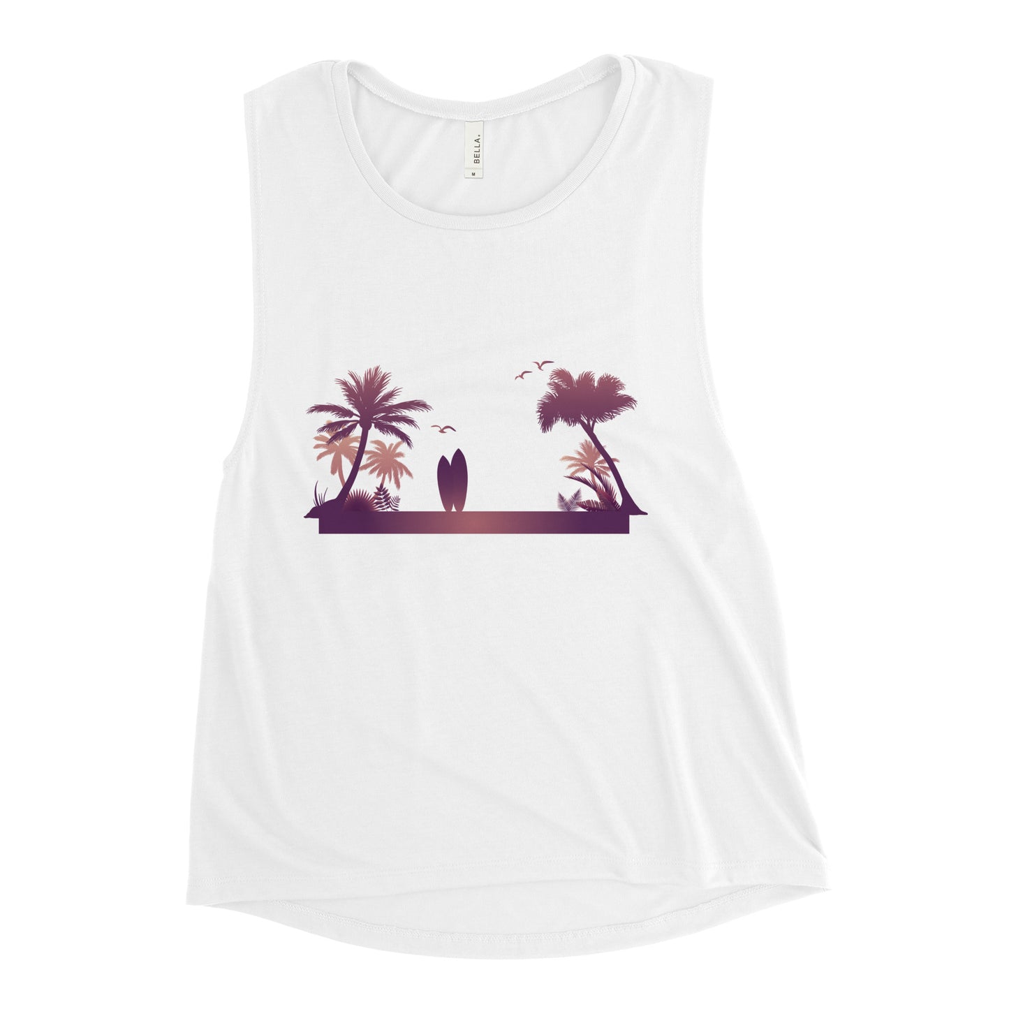 Ladies’ Muscle Tank BEACH