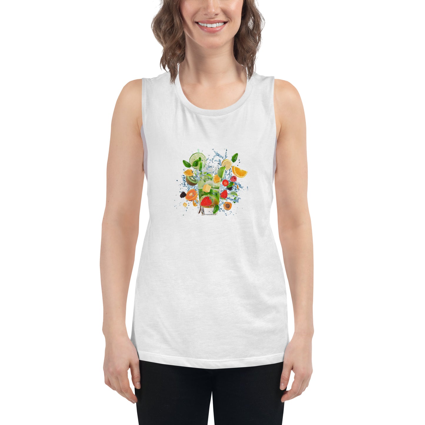 Ladies’ Muscle Tank FRUITS