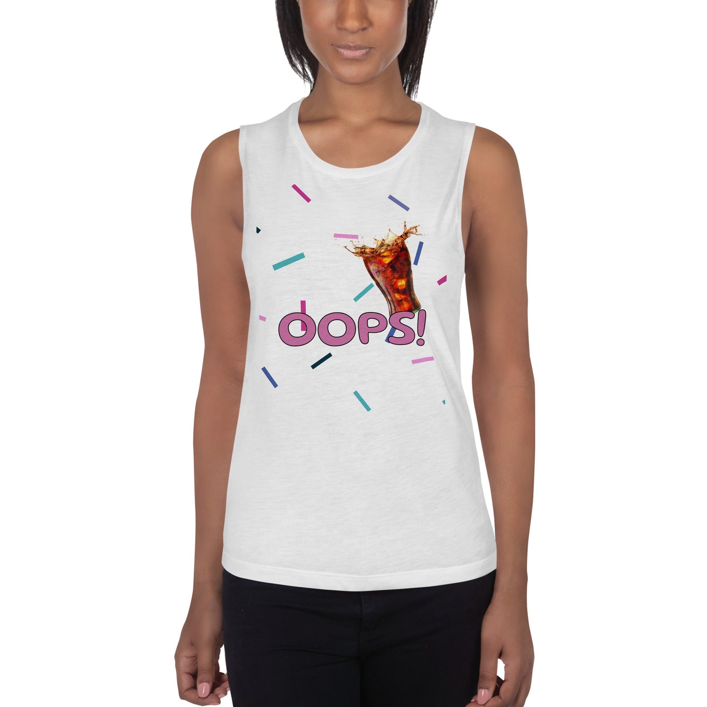 Ladies’ Muscle Tank FRESH DRINK