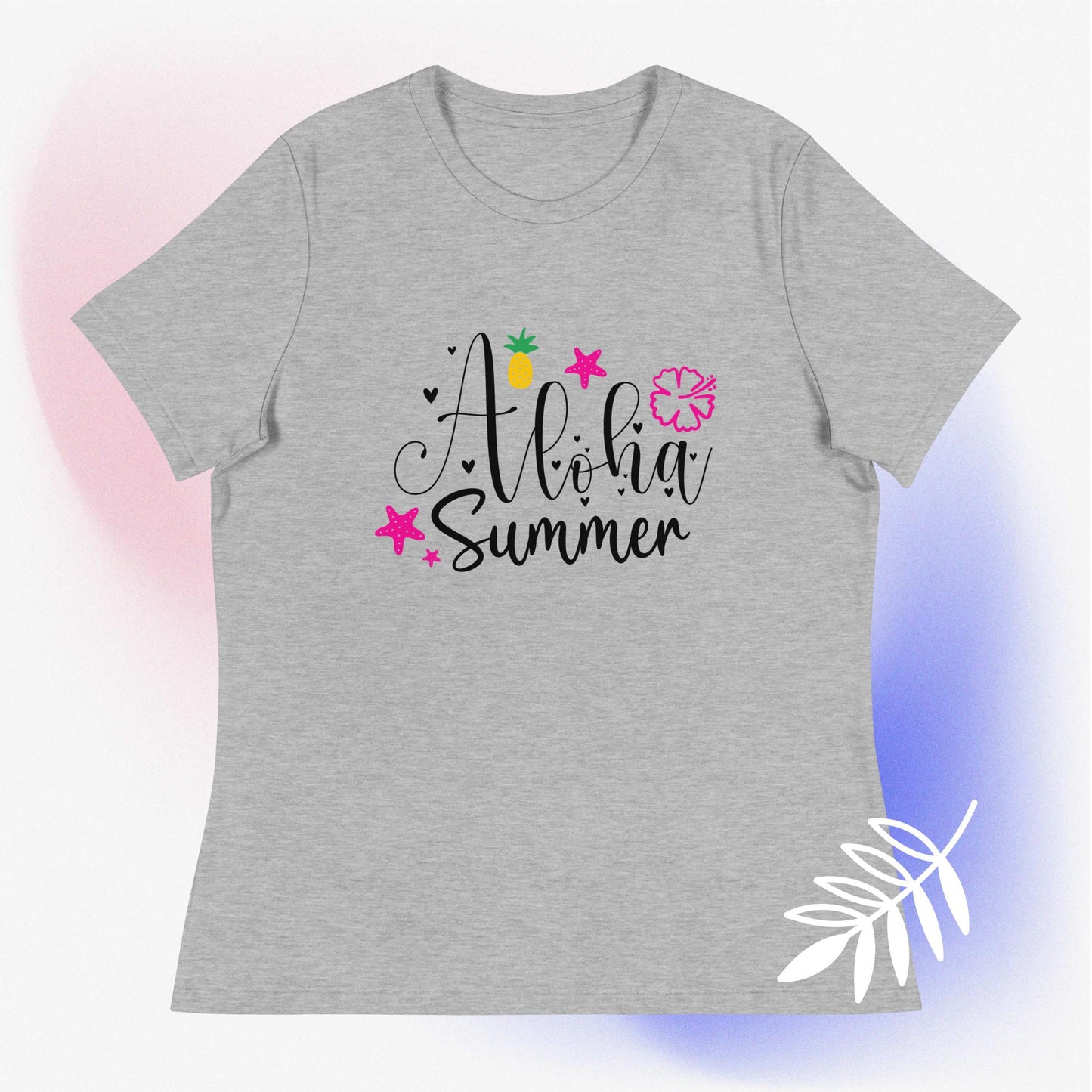 Women's Relaxed T-Shirt ALOHA SUMMER