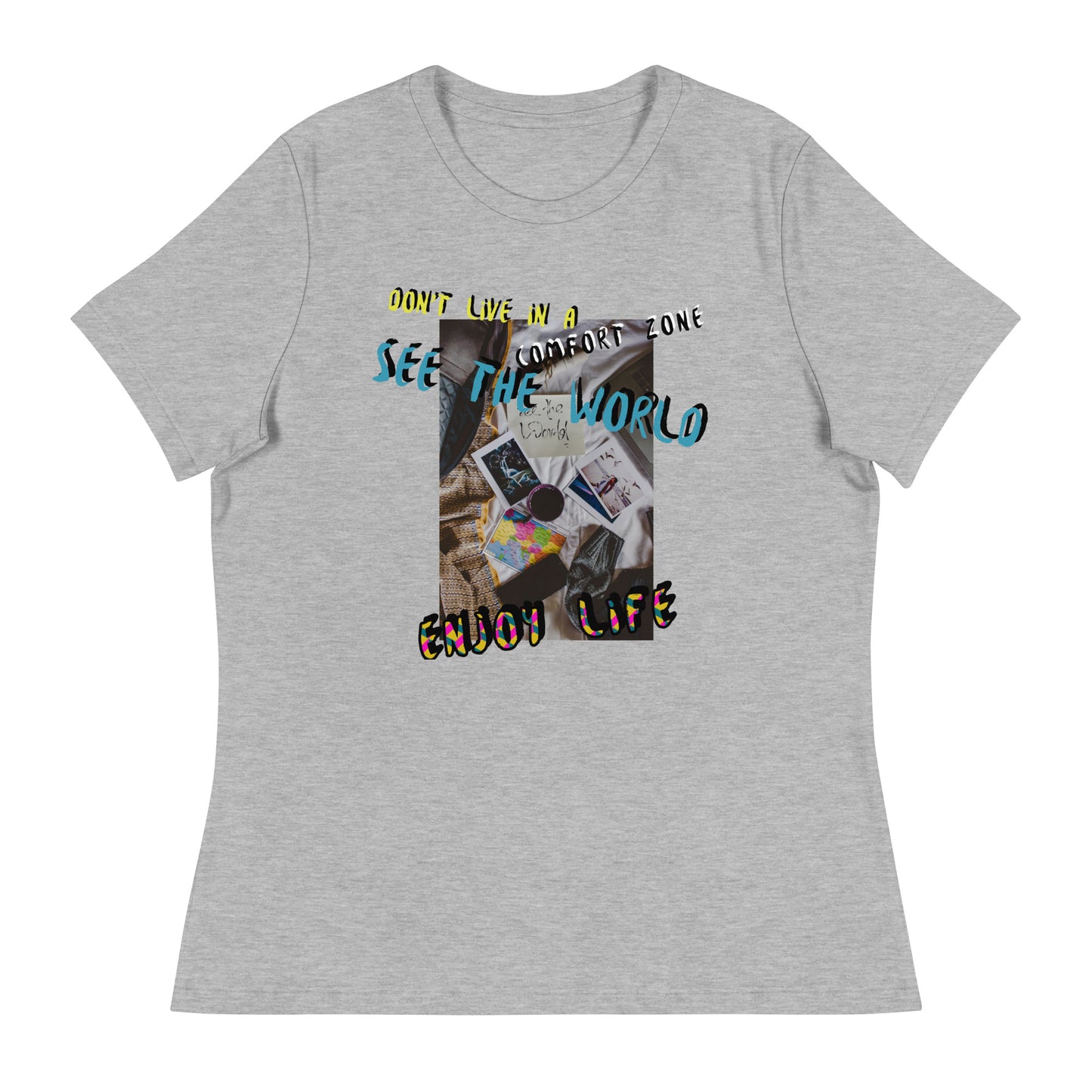 Women's Relaxed T-Shirt SEE THE WORLD