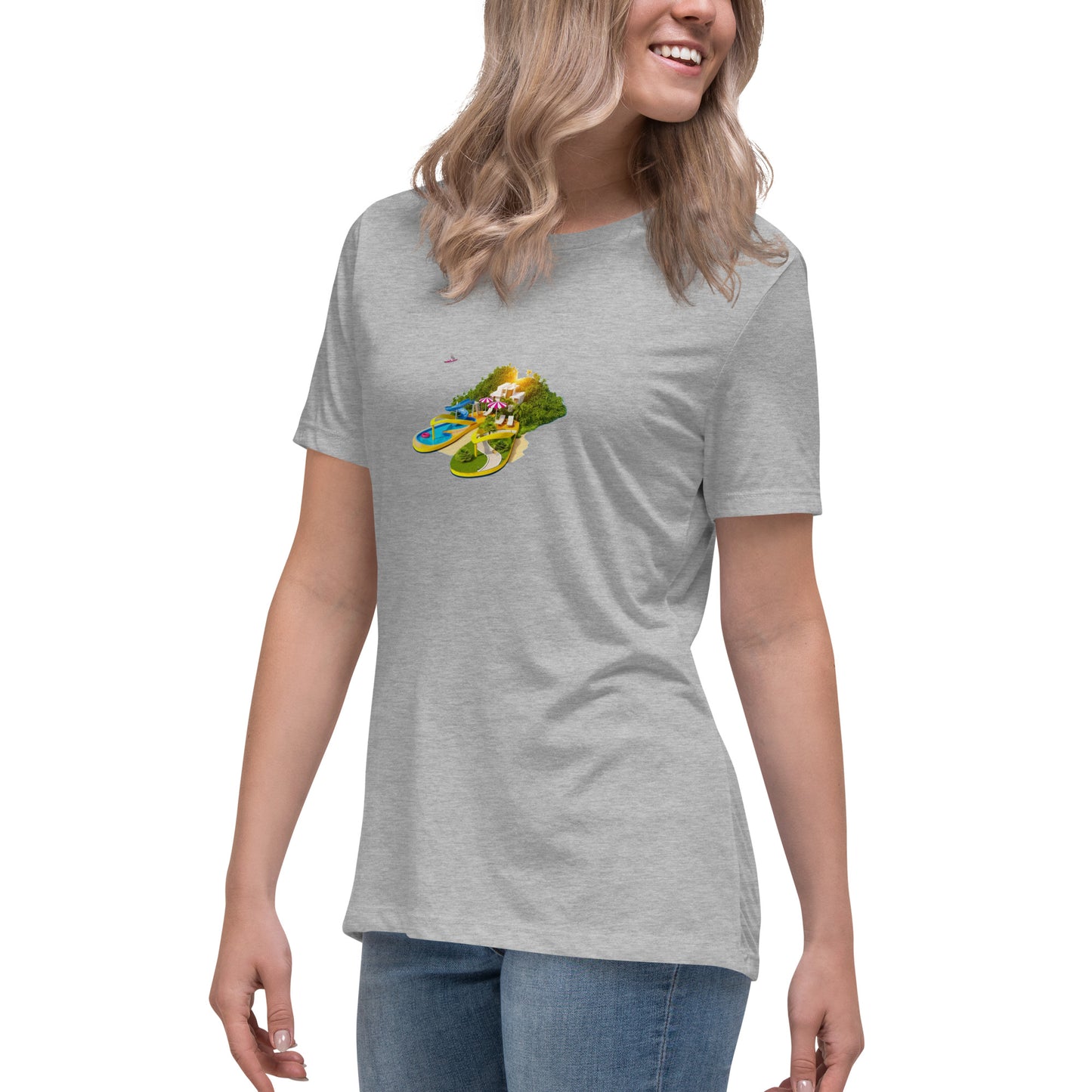 Women's Relaxed T-Shirt HOLIDAY ISLAND