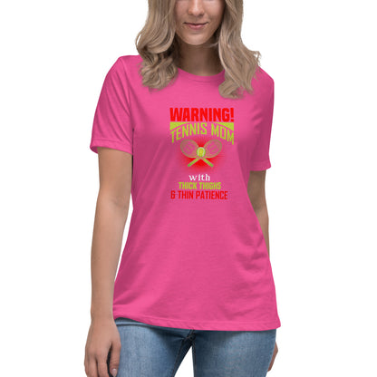 Women's Relaxed T-Shirt WARNING!
