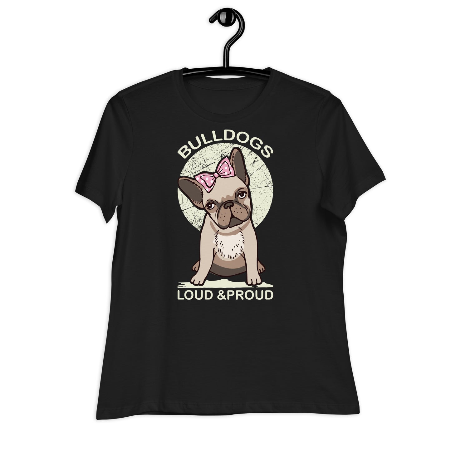 Camiseta holgada mujer BULLDOGS LOUD AND ORGULLOSO