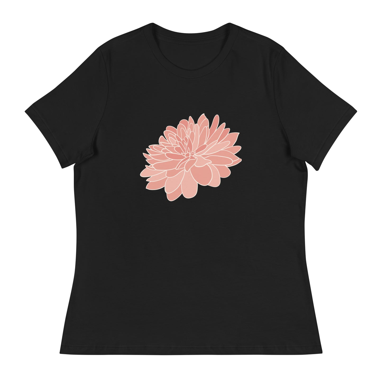 Women's Relaxed T-Shirt PINK DAHLIA