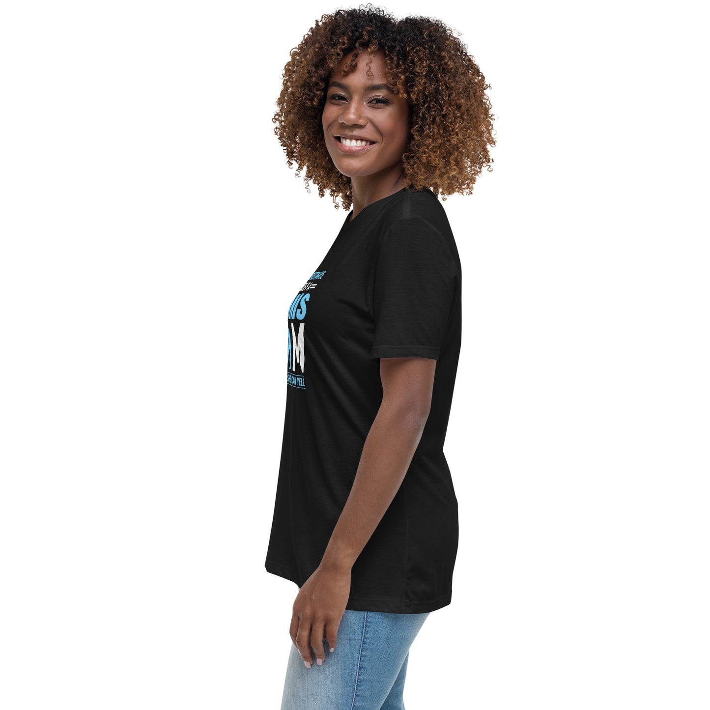 Women's Relaxed T-Shirt THE PRIDE OF A TENNIS MOM