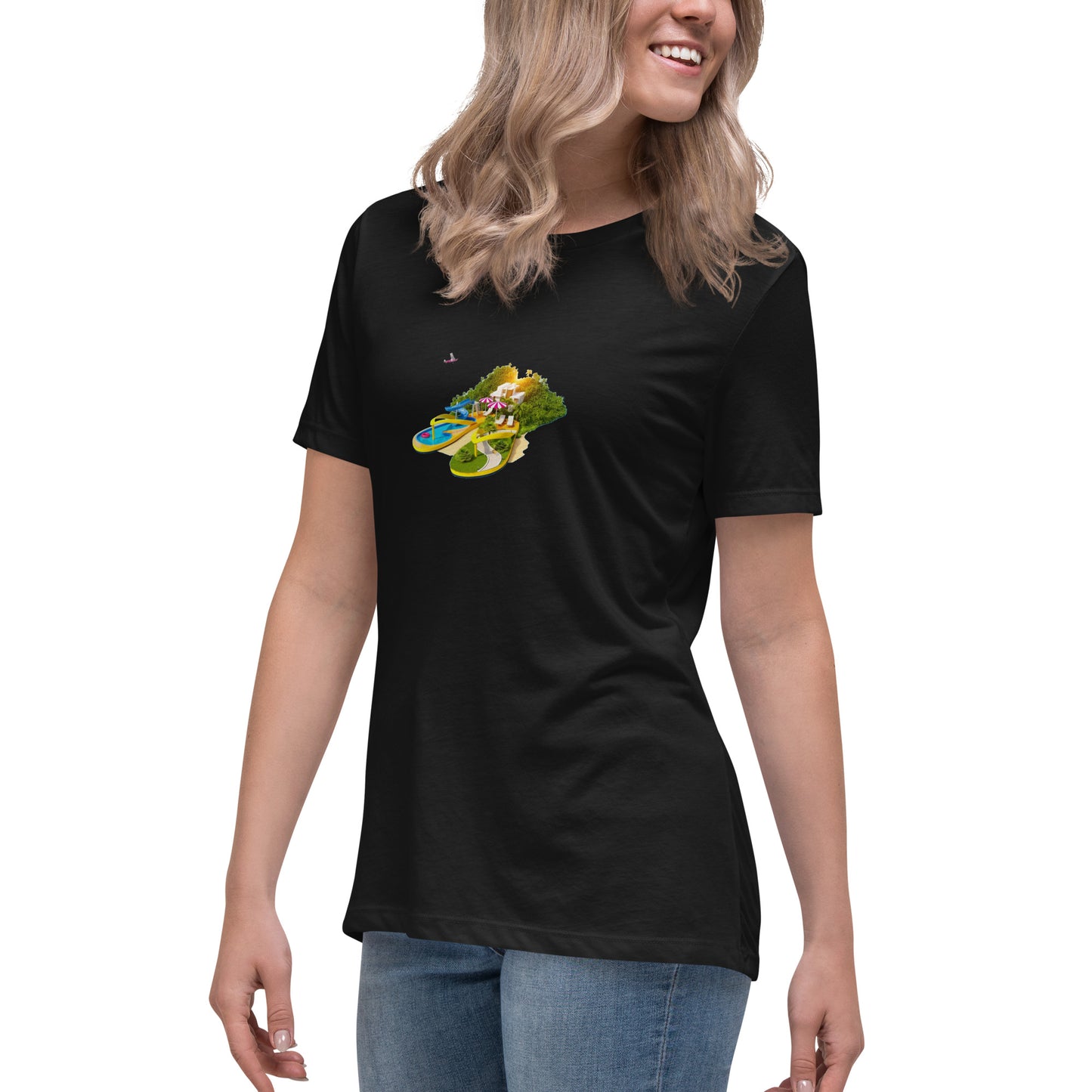 Women's Relaxed T-Shirt HOLIDAY ISLAND