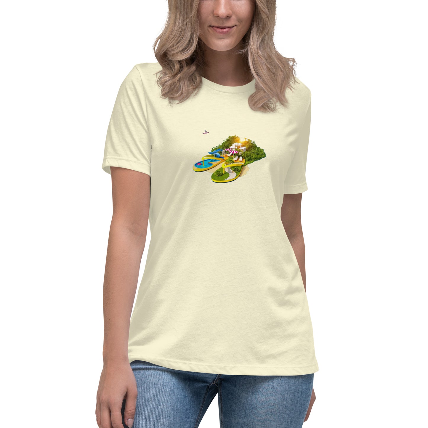 Women's Relaxed T-Shirt HOLIDAY ISLAND