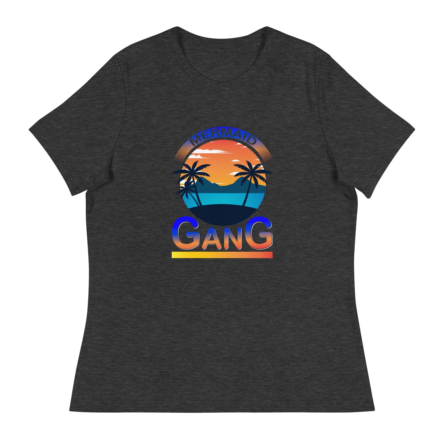 Women's Relaxed T-Shirt MERMAID GANG