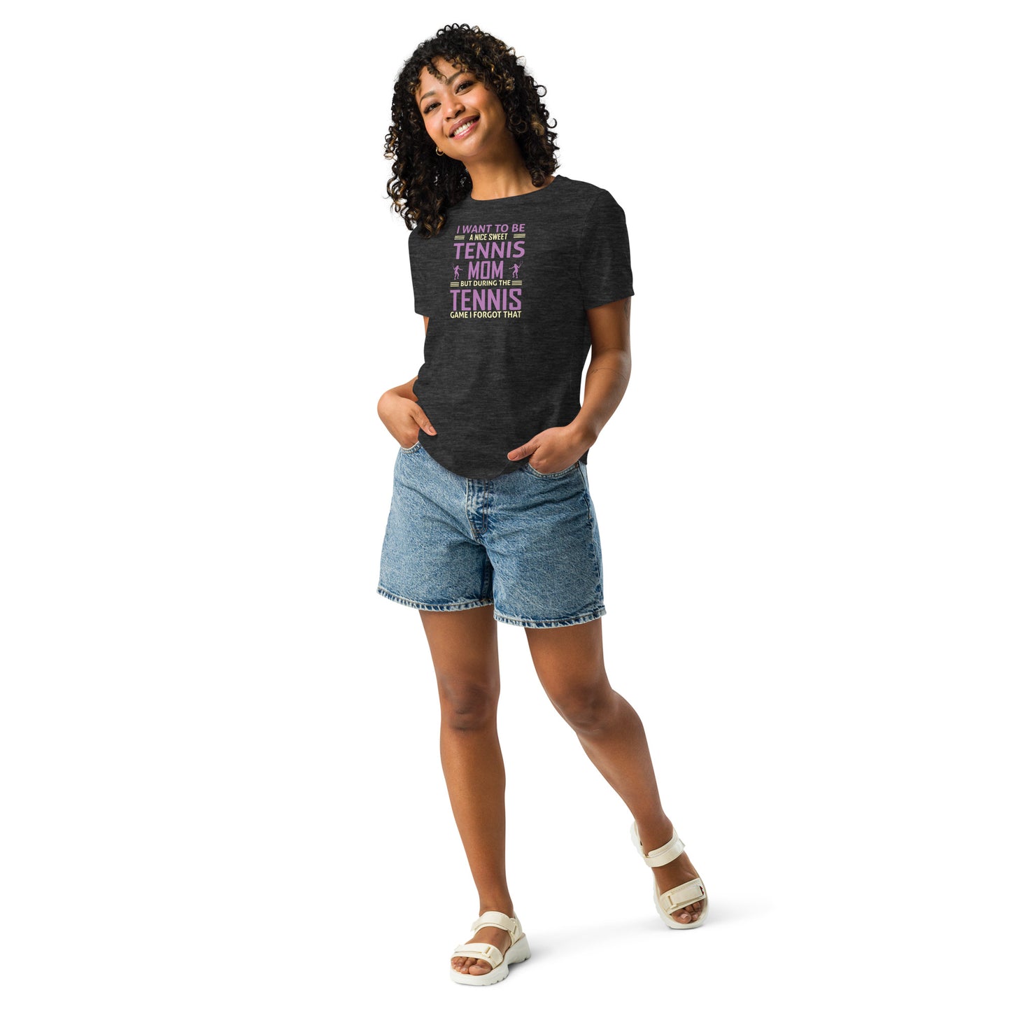 Women's Relaxed T-Shirt I WANT TO BE