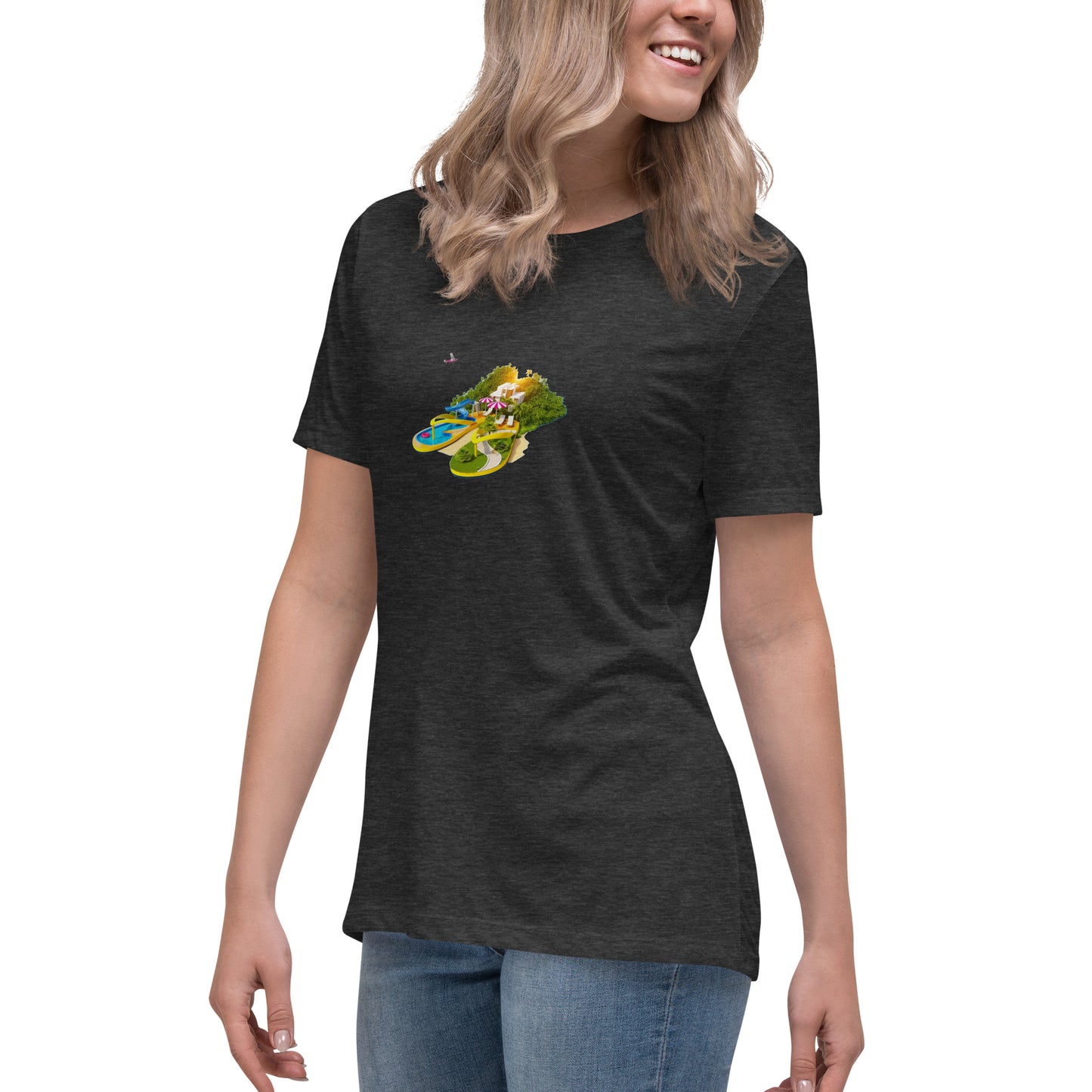 Women's Relaxed T-Shirt HOLIDAY ISLAND