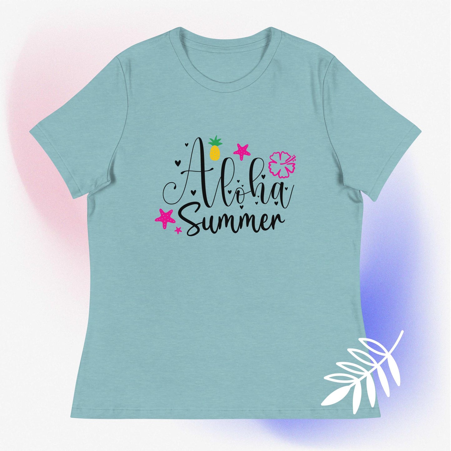 Women's Relaxed T-Shirt ALOHA SUMMER