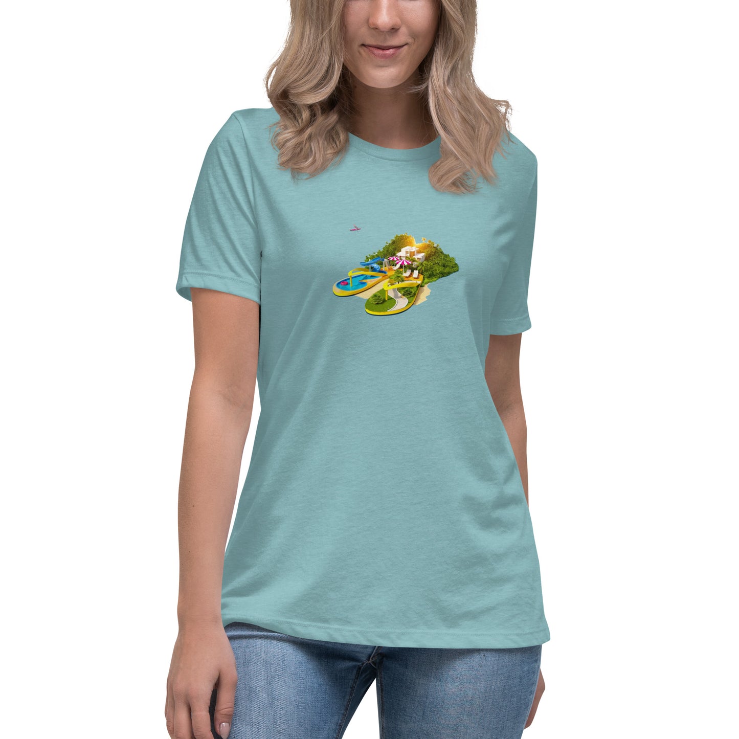 Women's Relaxed T-Shirt HOLIDAY ISLAND