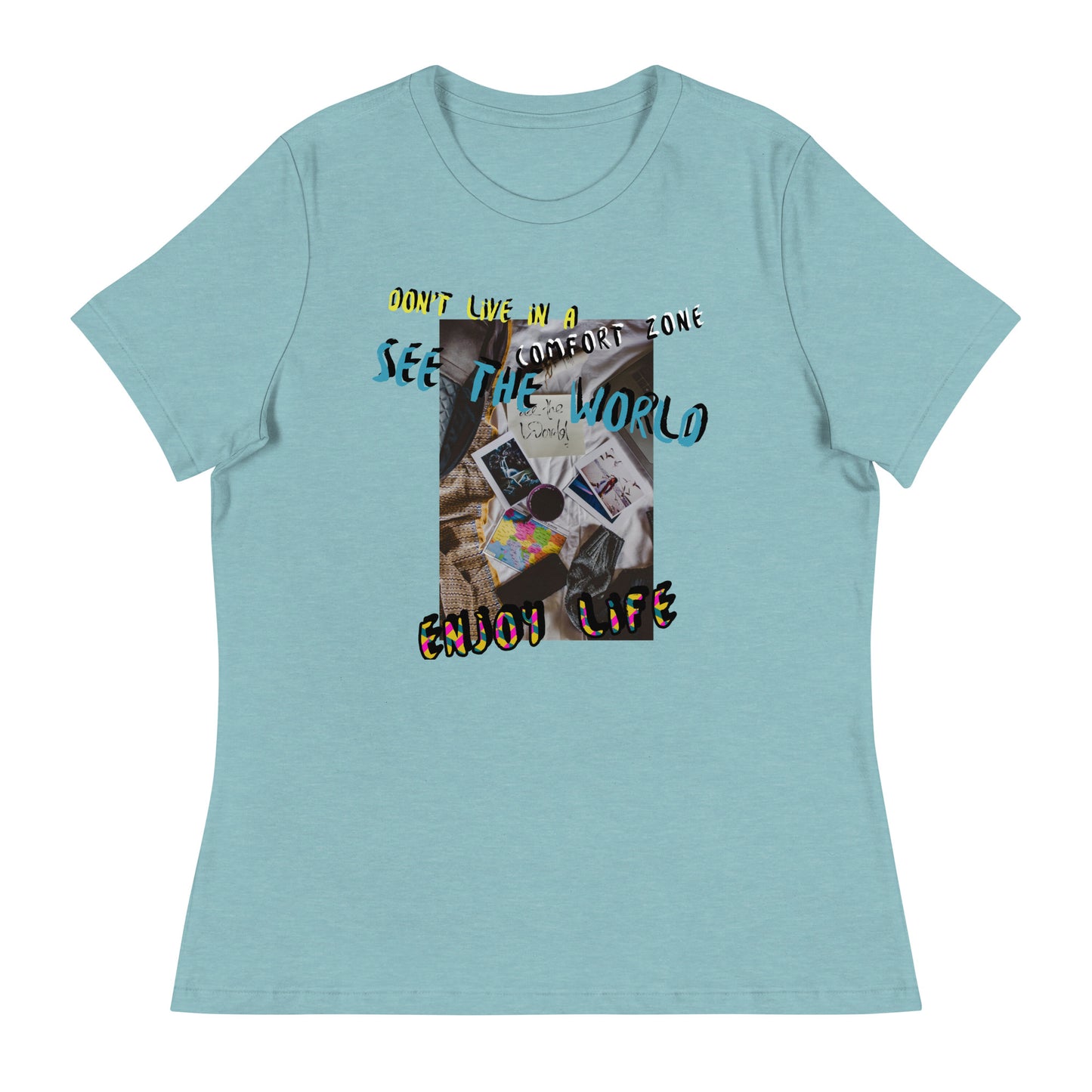 Women's Relaxed T-Shirt SEE THE WORLD