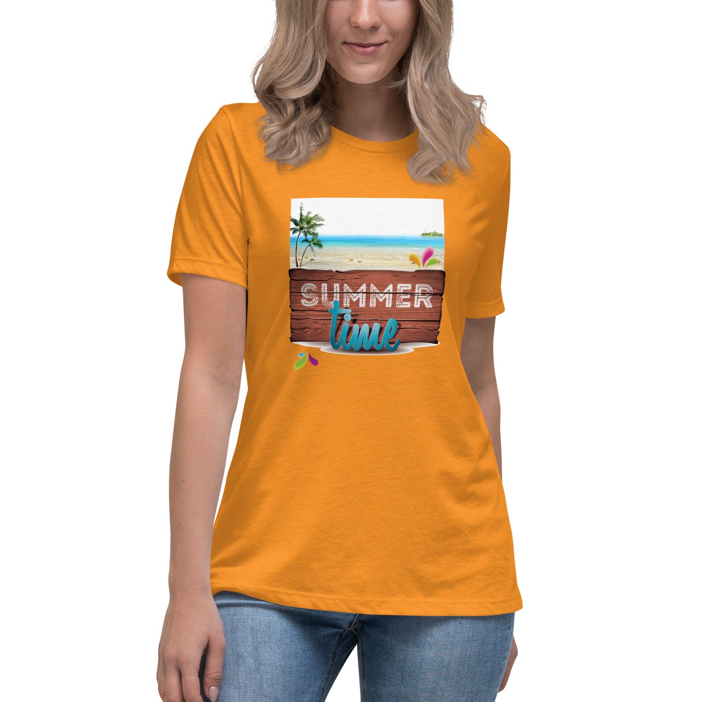 Women's Relaxed T-Shirt SUMMER TIME