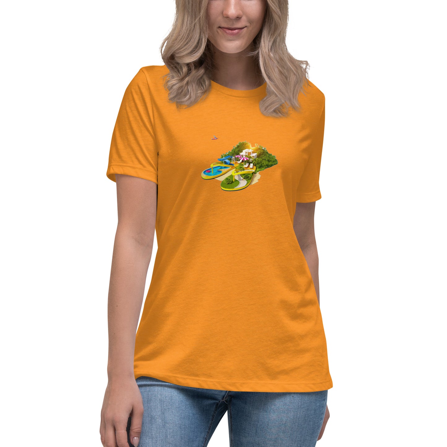 Women's Relaxed T-Shirt HOLIDAY ISLAND