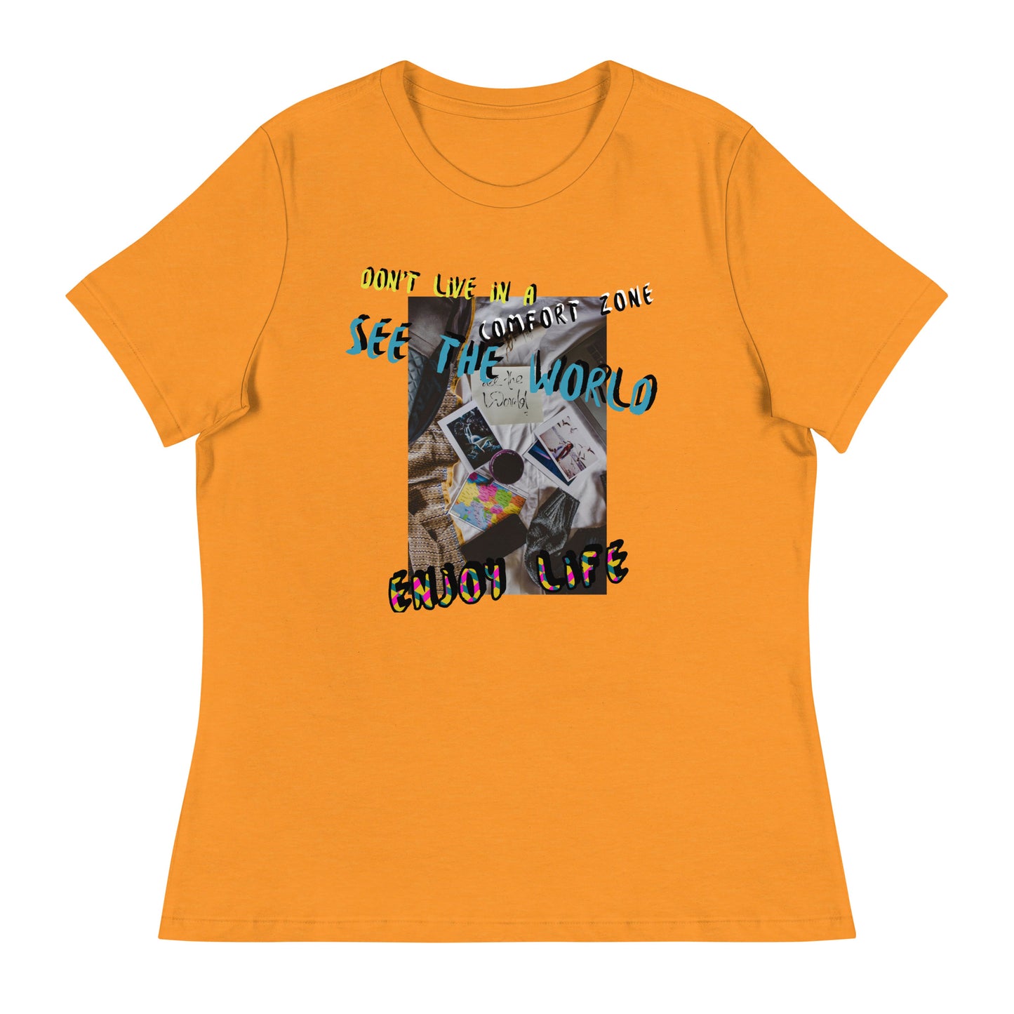 Women's Relaxed T-Shirt SEE THE WORLD