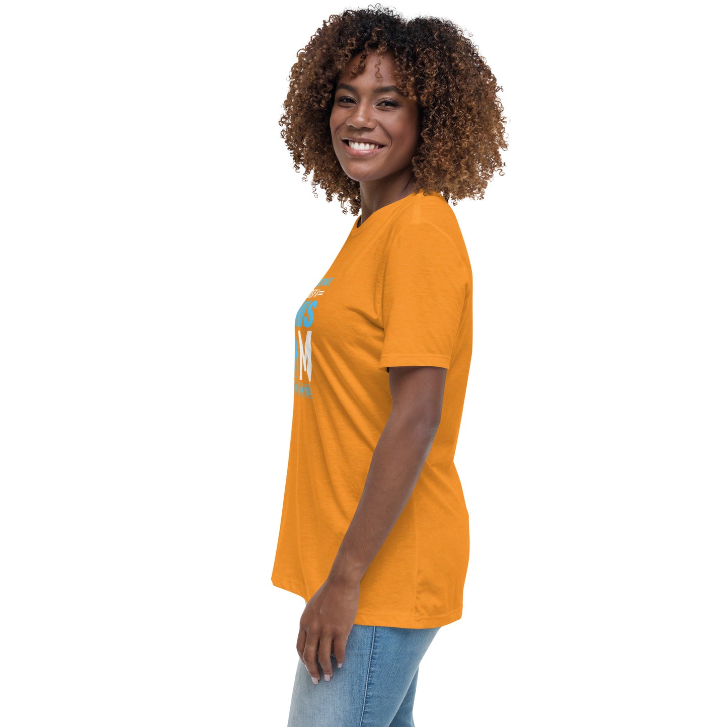 Women's Relaxed T-Shirt THE PRIDE OF A TENNIS MOM