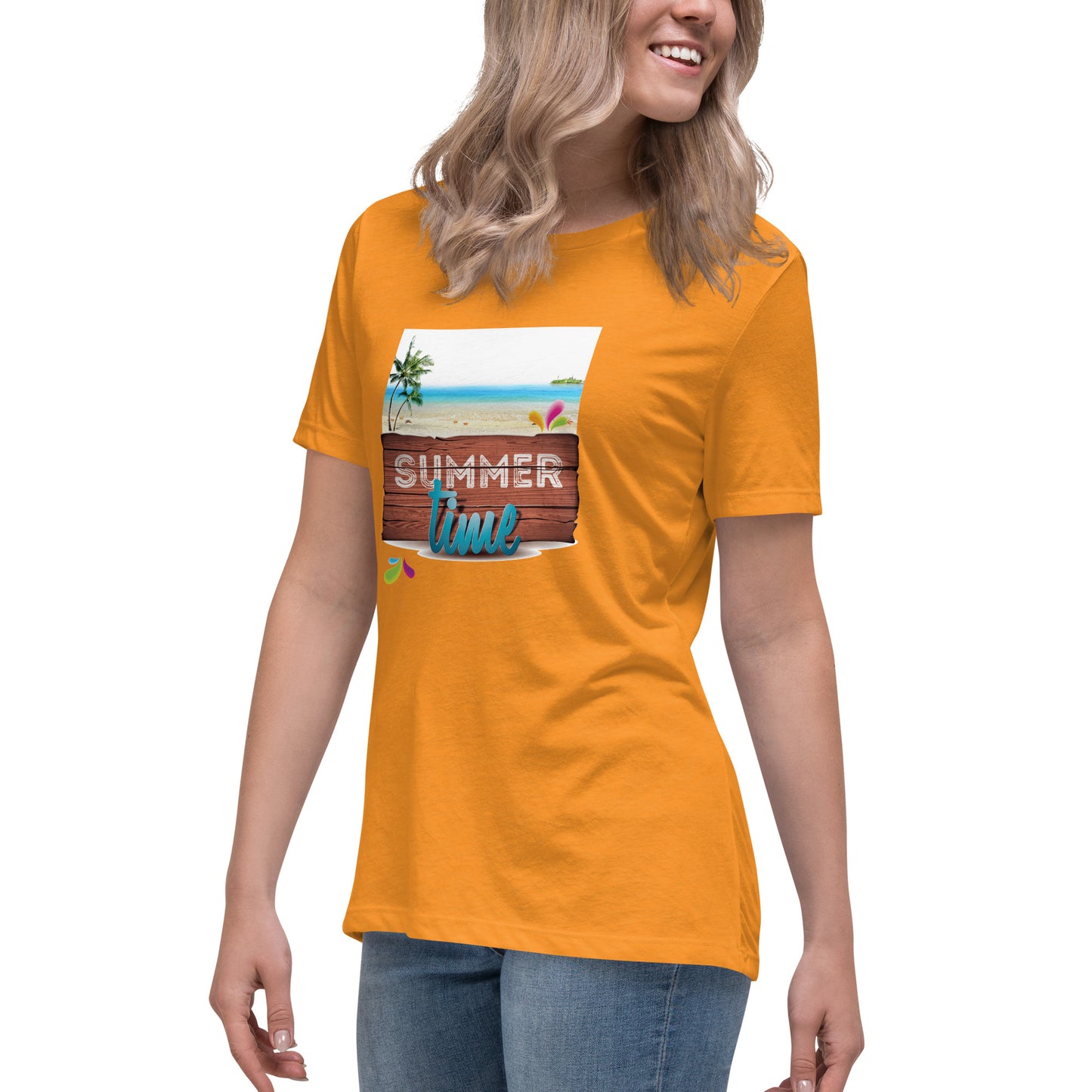 Women's Relaxed T-Shirt SUMMER TIME