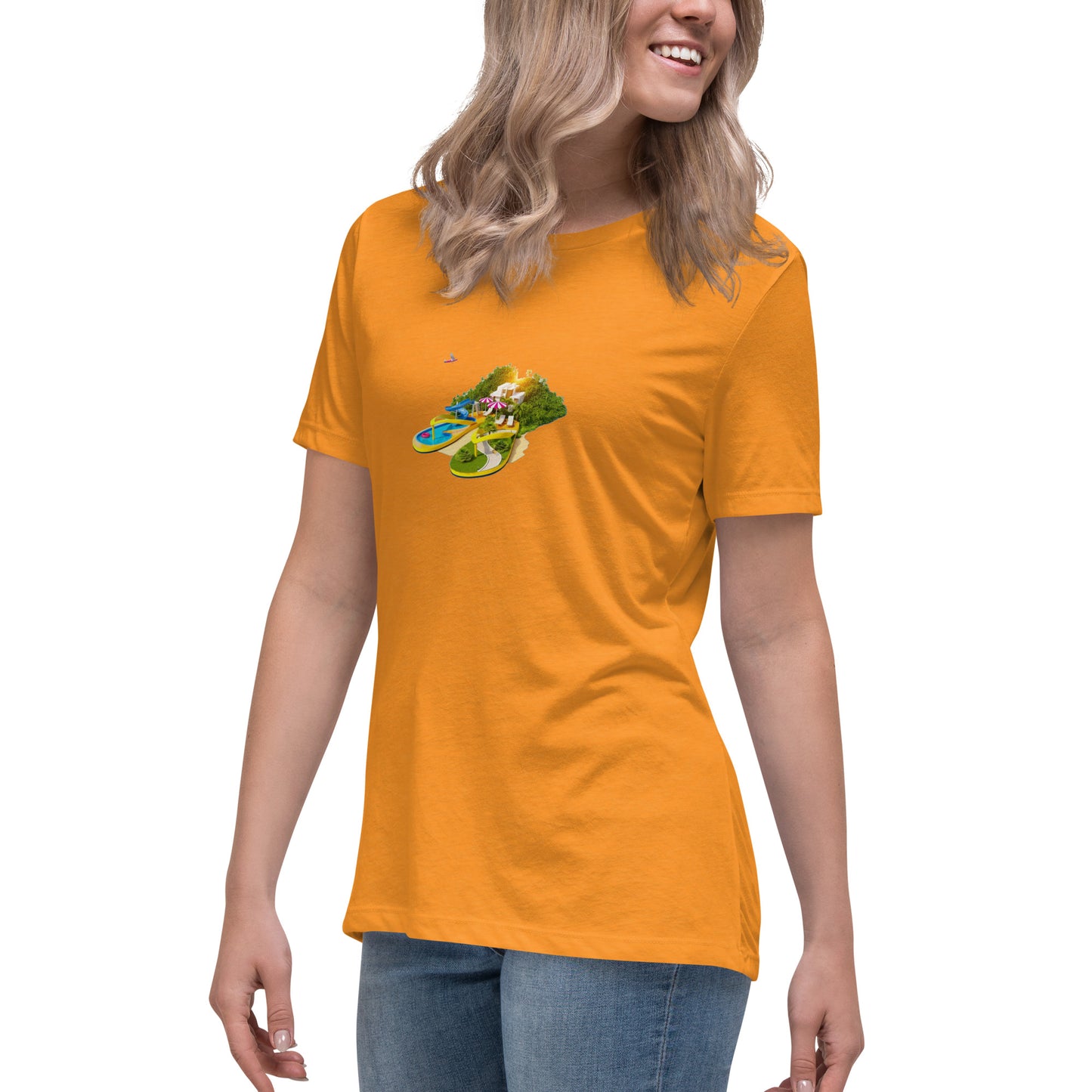 Women's Relaxed T-Shirt HOLIDAY ISLAND