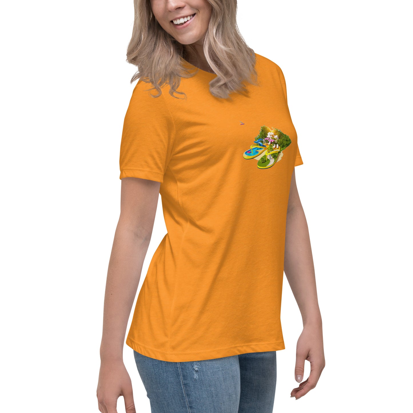 Women's Relaxed T-Shirt HOLIDAY ISLAND