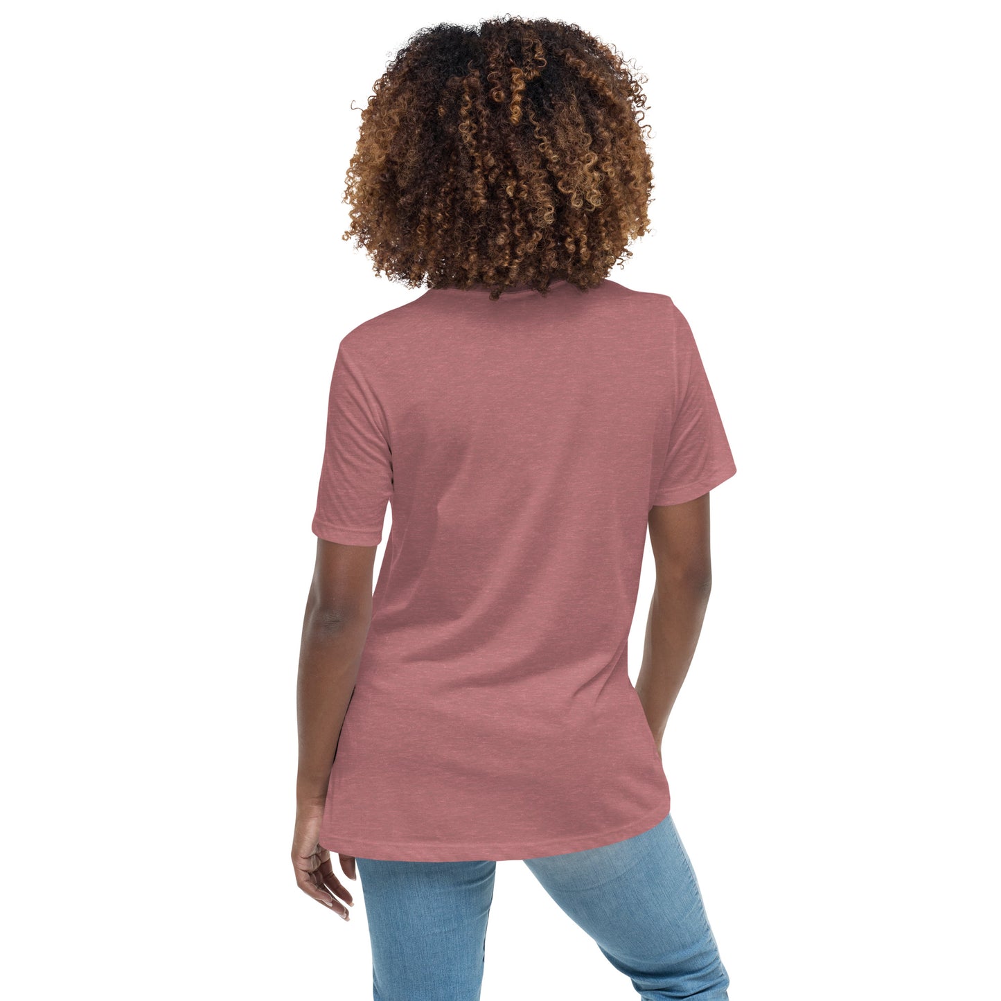 Women's Relaxed T-Shirt NOTHING SCARES ME