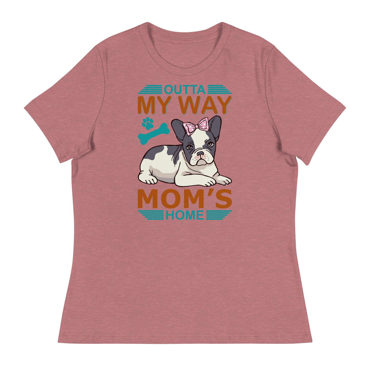 Camiseta holgada de mujer OUTTA MY WAY