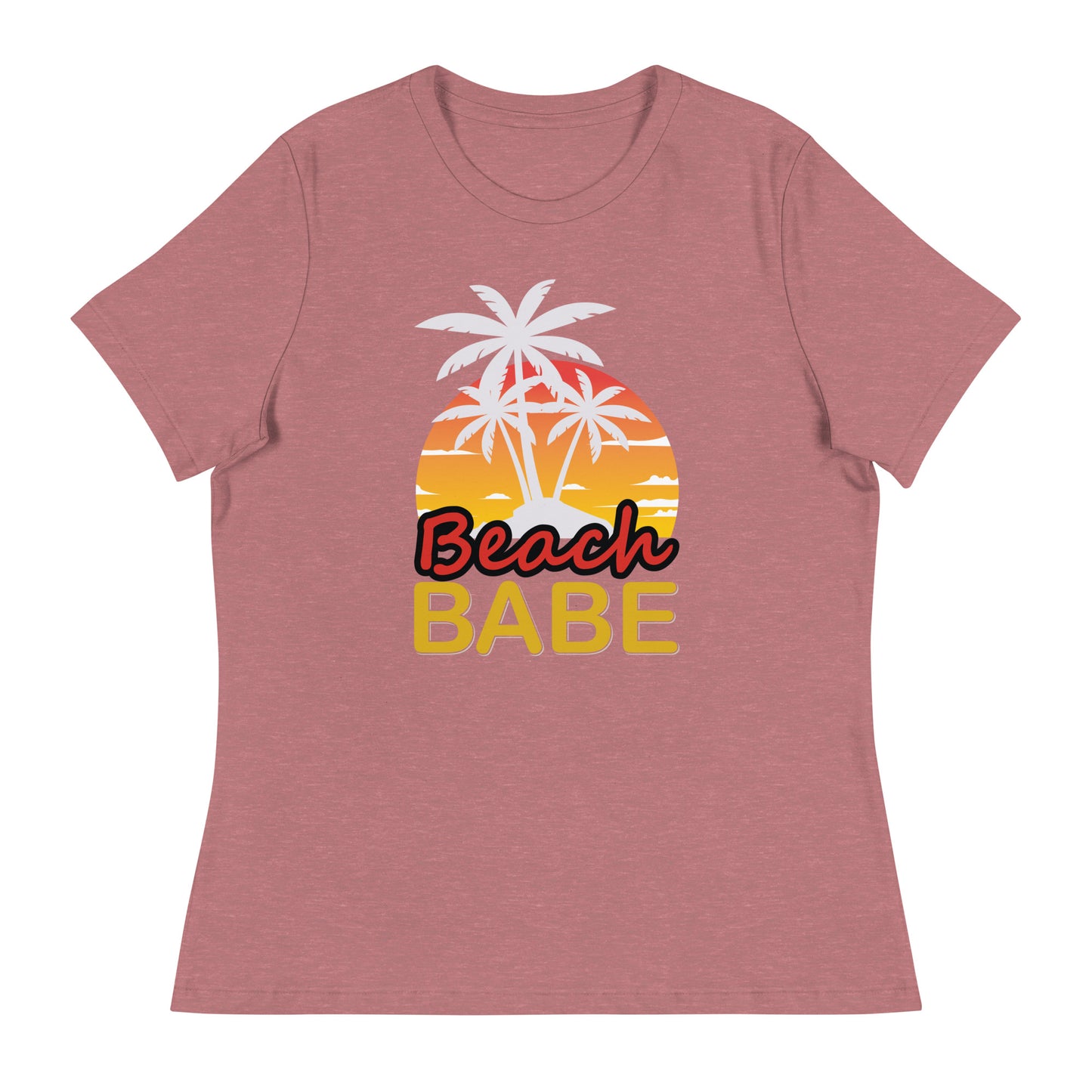 Women's Relaxed T-Shirt BEACH BABE