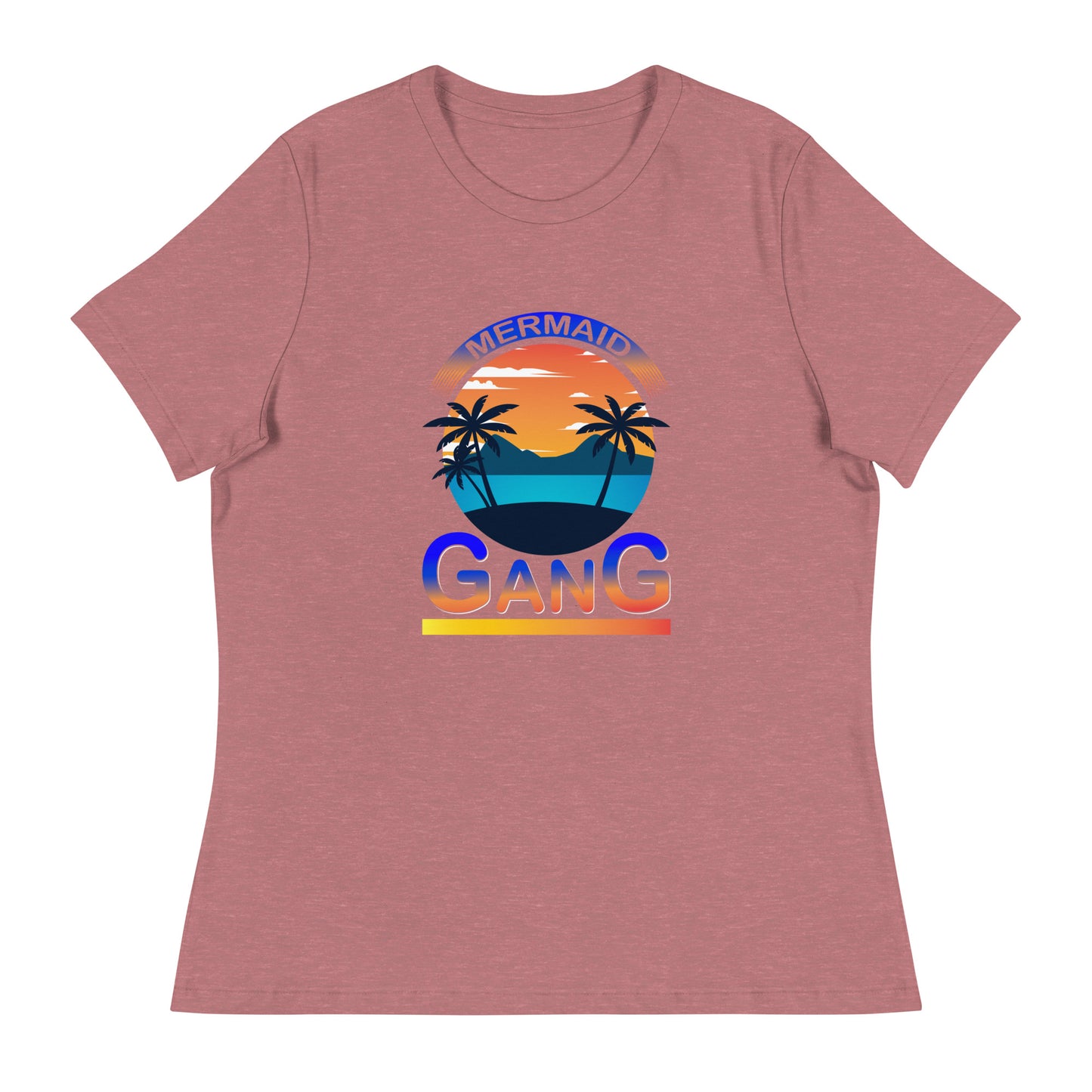 Women's Relaxed T-Shirt MERMAID GANG